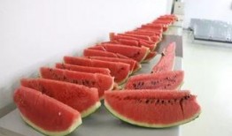 在广场上吃瓜,夏日里的闲适时光