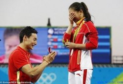 奥运求婚吃瓜群众,吃瓜群众见证甜蜜瞬间